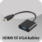 HDMI til VGA kabler