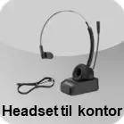 Headset til kontor