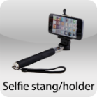 Selfie stang-holder