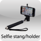 Selfie stang-holder