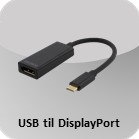 USB til DisplayPort adapter