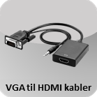 VGA til HDMI kabler