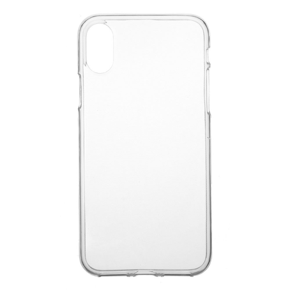 iPhone X/XS - TPU blødt klart cover - Transparent