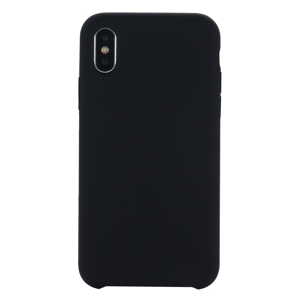 iPhone X / XS - Azmaro Tyndt Silikone cover - Sort