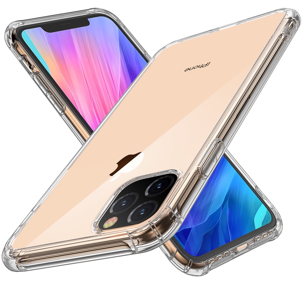 iPhone 11 pro Max - LEEU DESIGN gummi cover - Transparent