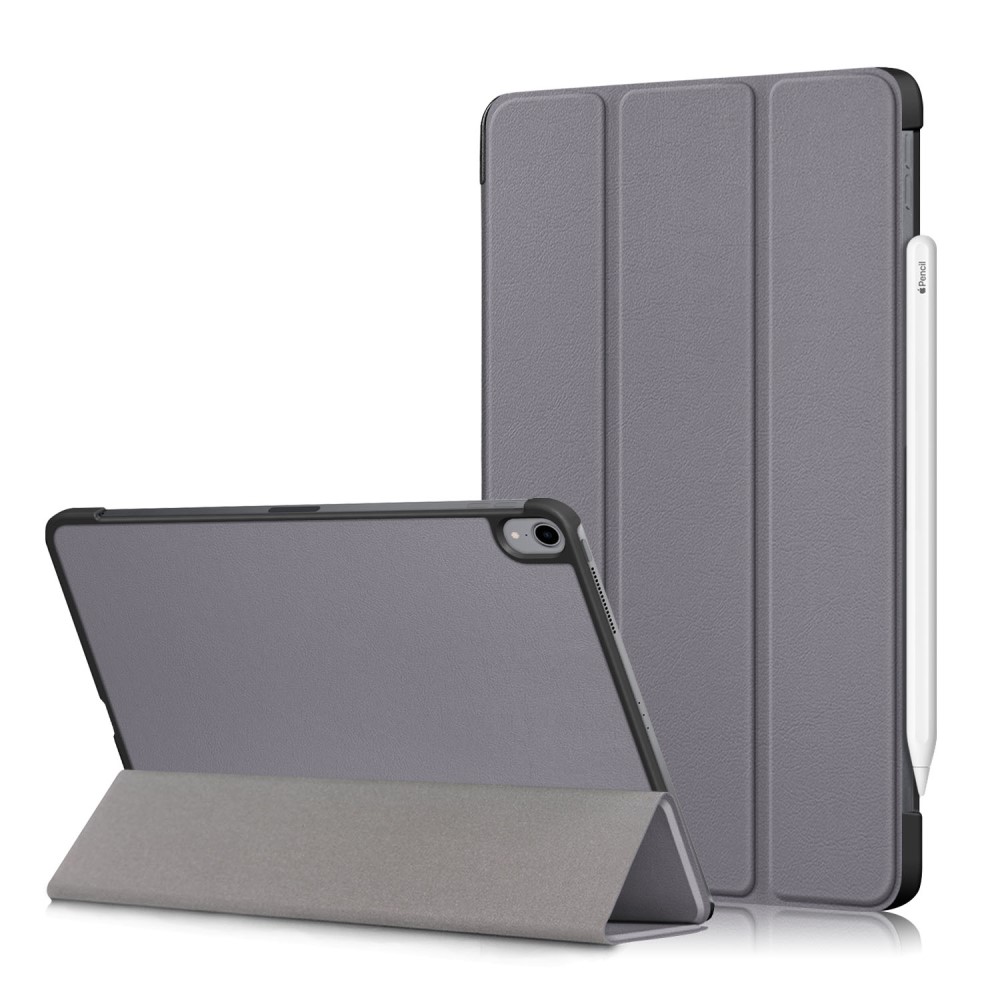 iPad Air 11 (2024/2025/2026) / Air 10.9 (2022/2020) - Tri-Fold læder cover m/wake up/sleep - Grå