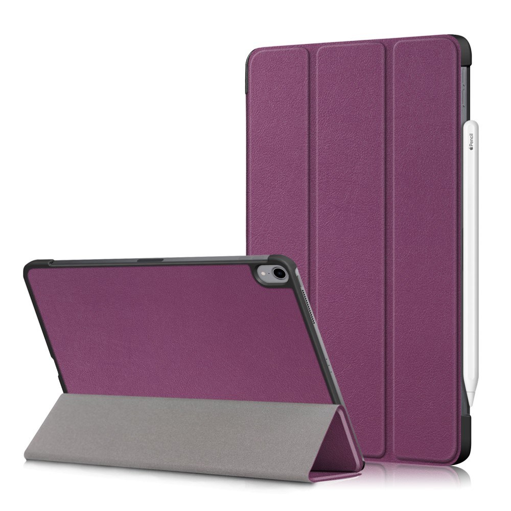 iPad Air 11 (2024/2025/2026) / Air 10.9 (2022/2020) - Tri-Fold læder cover m/wake up/sleep - Lilla