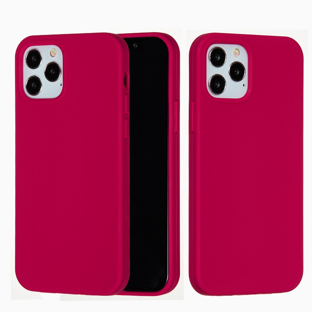 iPhone 12 / Pro - Azmaro Tyndt Silikone cover - Rosa