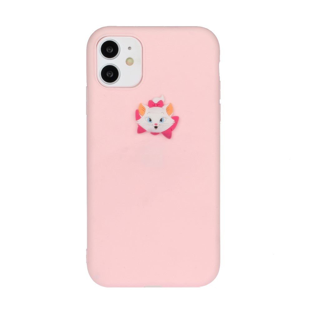 iPhone 12 / 12 Pro - Gummi cover med motiv - Ræv
