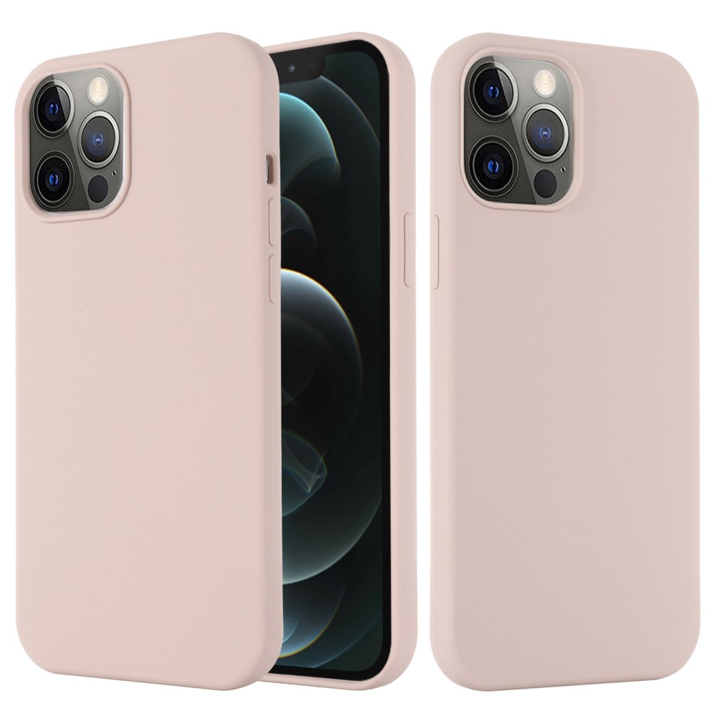 iPhone 12 Pro Max - Azmaro Silikone magsafe cover - Pink