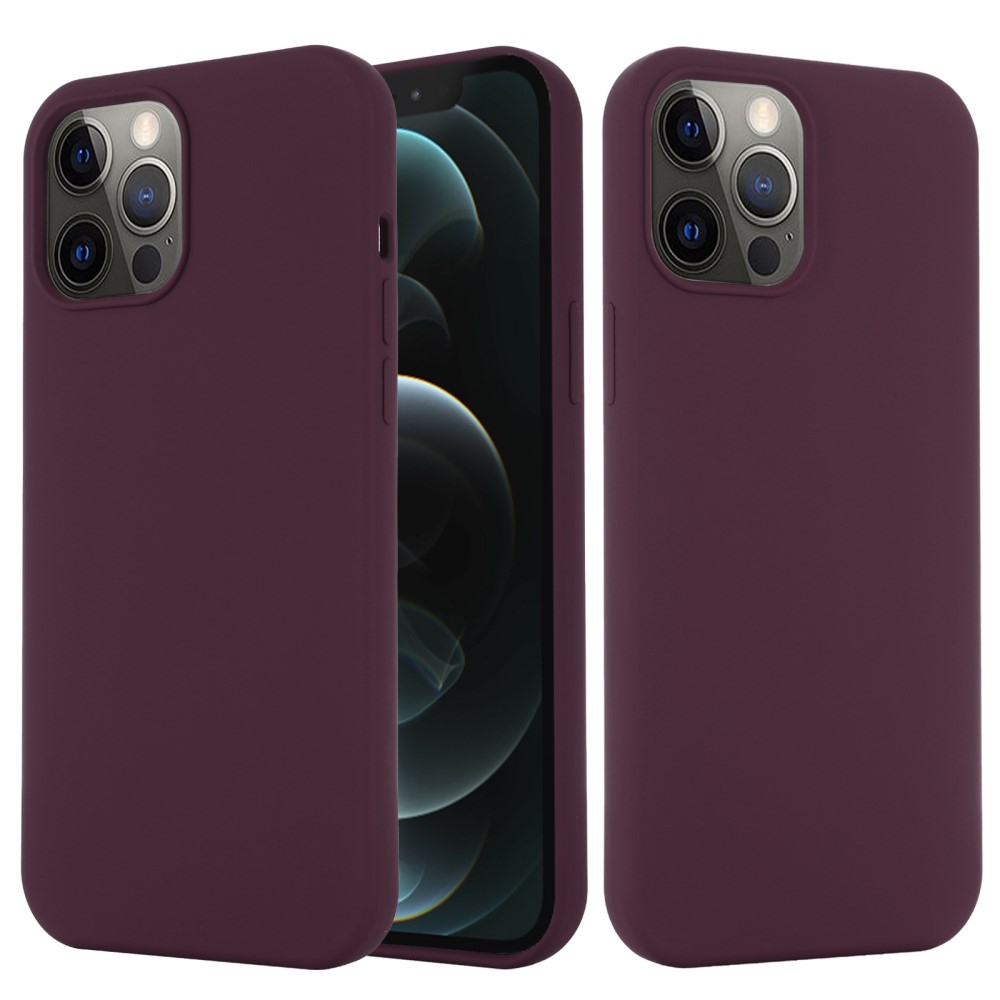 iPhone 12 Pro Max - Azmaro Silikone magsafe cover - Vinrød