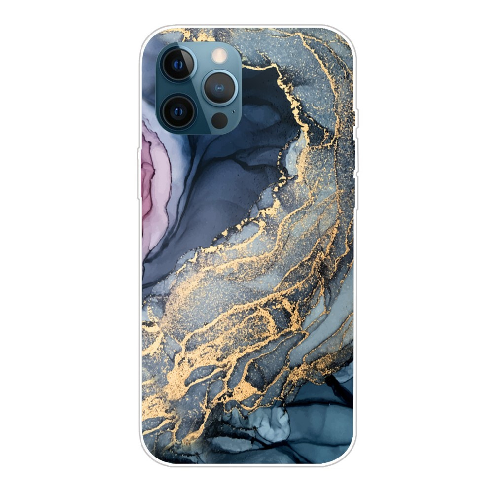 iPhone 13 Pro - Gummi cover - Marmor Design - Style N