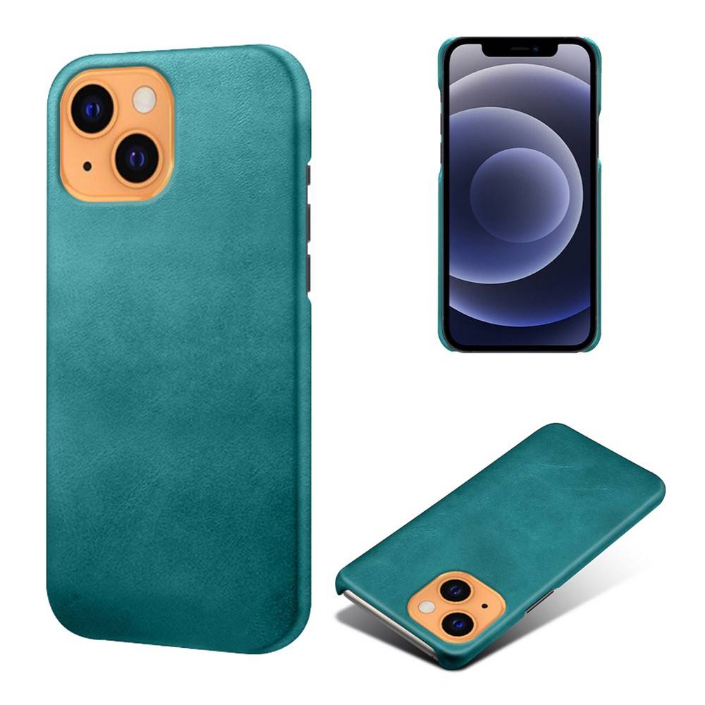 iPhone 13 - KSQ slim læder Hard cover - Grøn