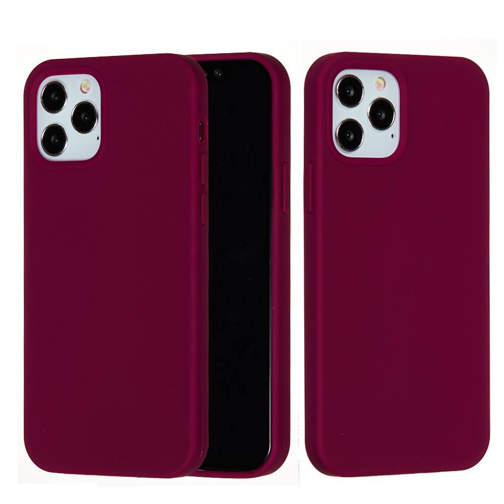 iPhone 13 Pro Max - Azmaro Tyndt Silikone cover - Vinrød