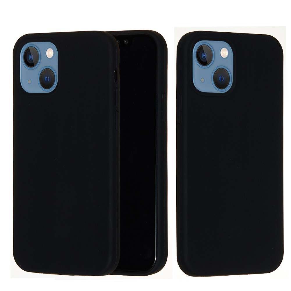 iPhone 13 mini - Azmaro Tyndt Silikone cover - Sort