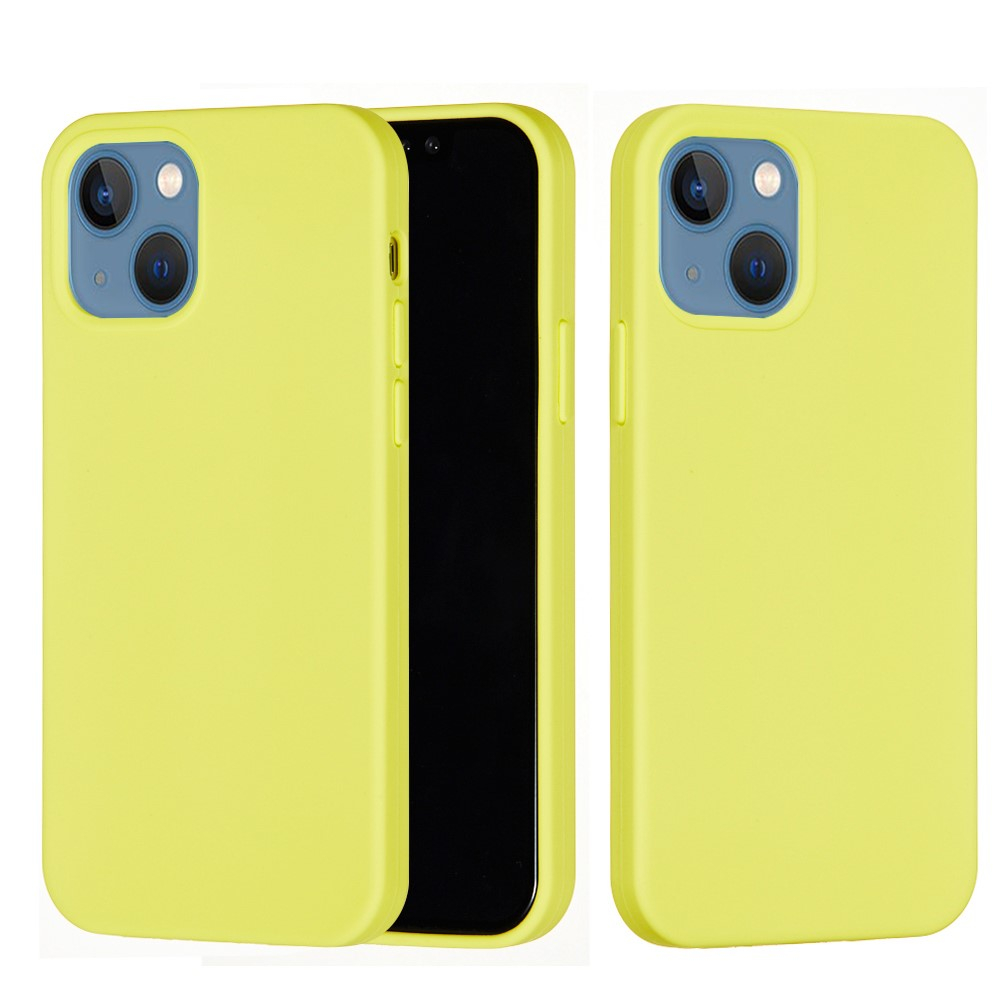 iPhone 13 mini - Azmaro Tyndt Silikone cover - Gul