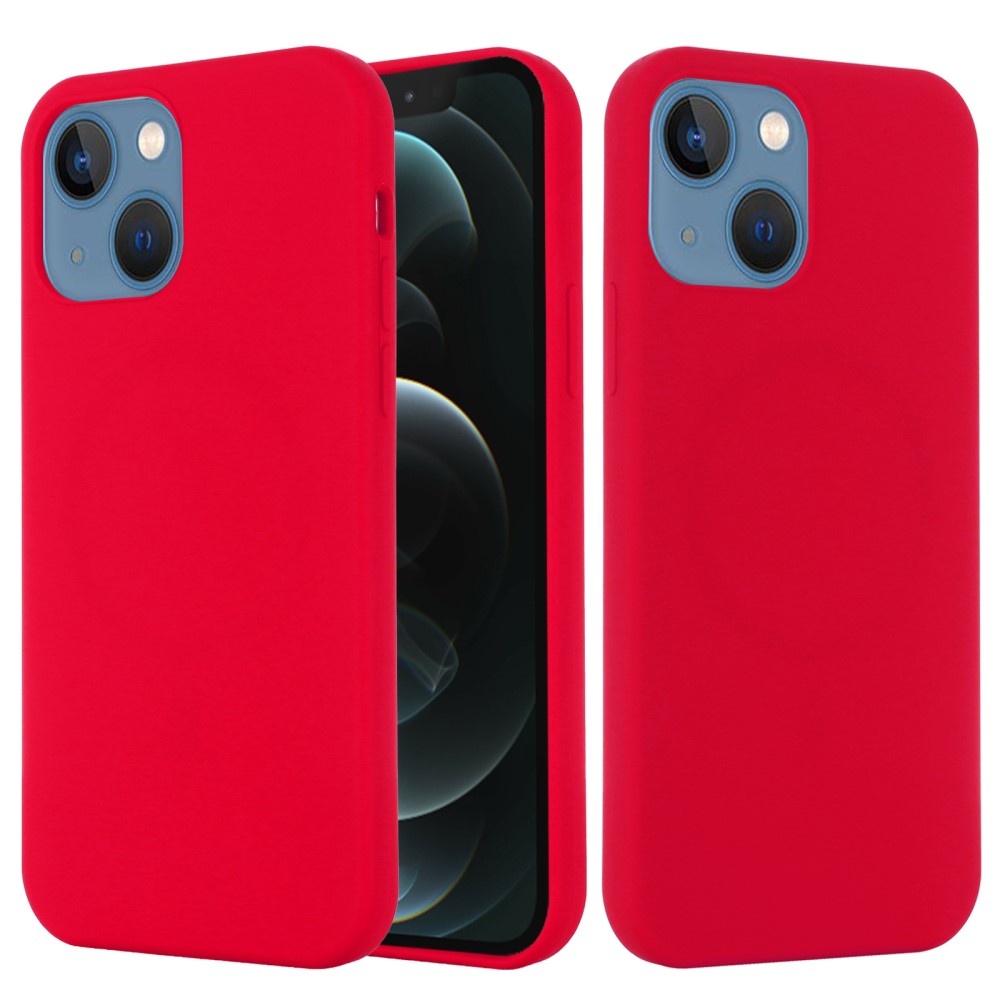iPhone 13 mini - Azmaro Silikone magsafe cover - Rød