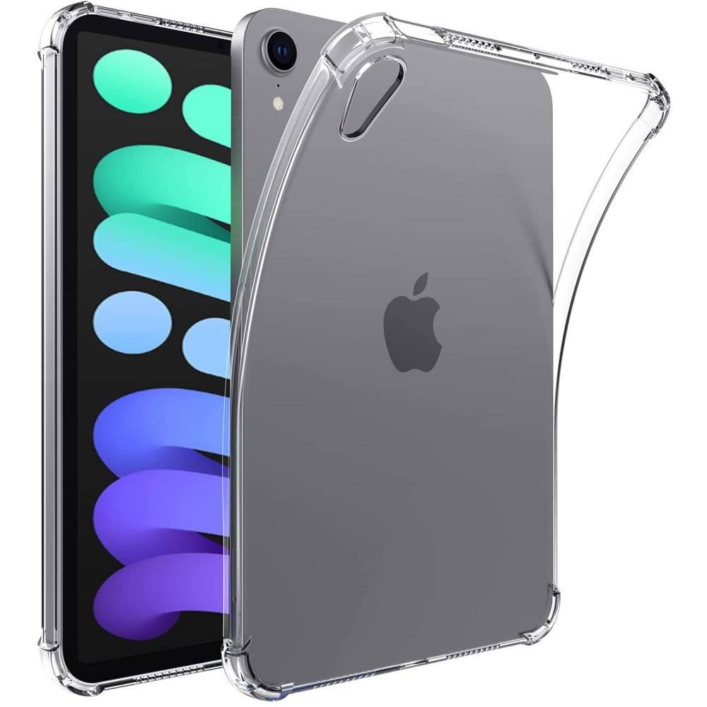 iPad mini (2024 / 2021) - Shockproof gummi cover - Transparent