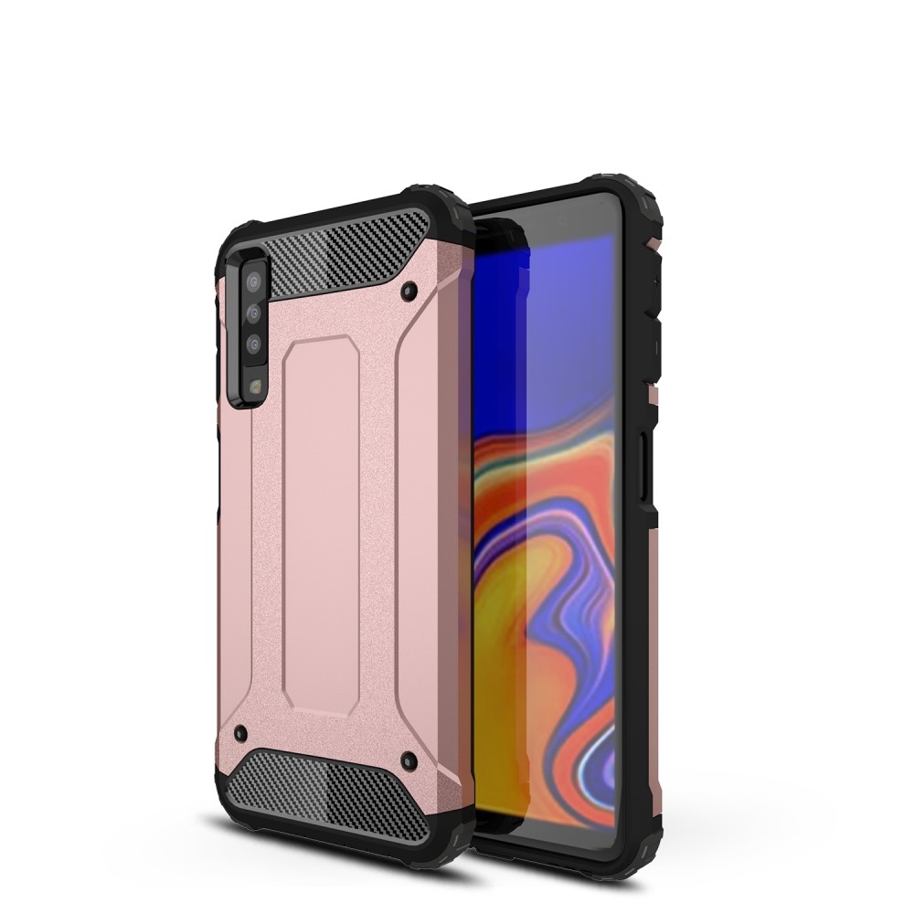 Samsung Galaxy A7 (2018) - Armor Guard Hybrid cover - Rosa guld
