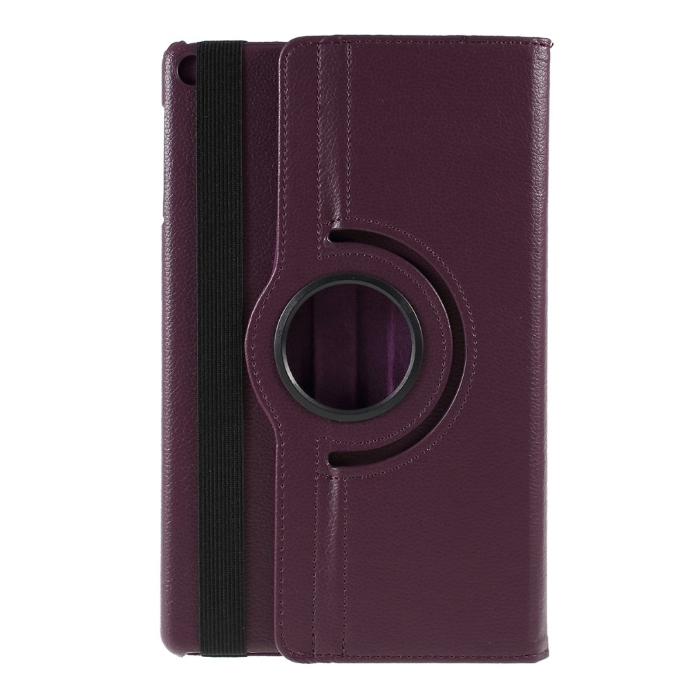 Samsung Galaxy Tab A 10.1 (2019) - Læder cover 360 grader roterbart - Lilla