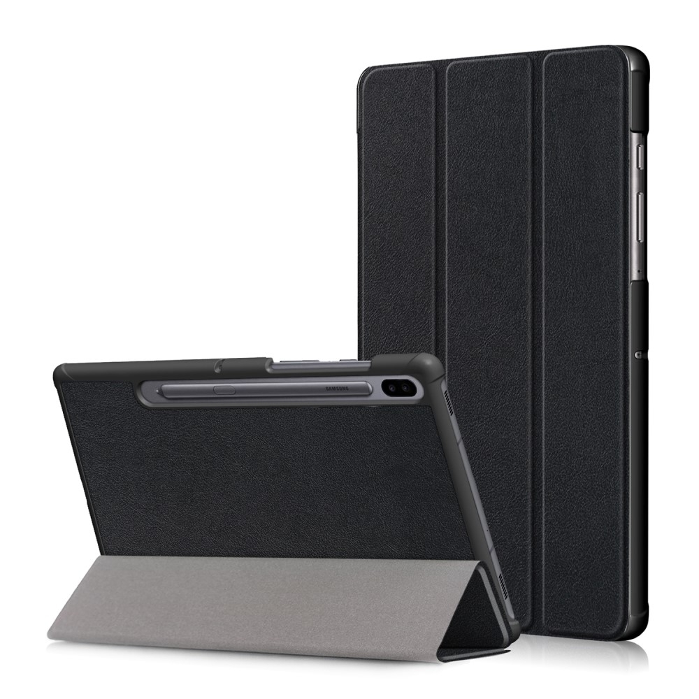 Samsung Galaxy Tab S6 - Tri-Fold smart læder cover - Sort