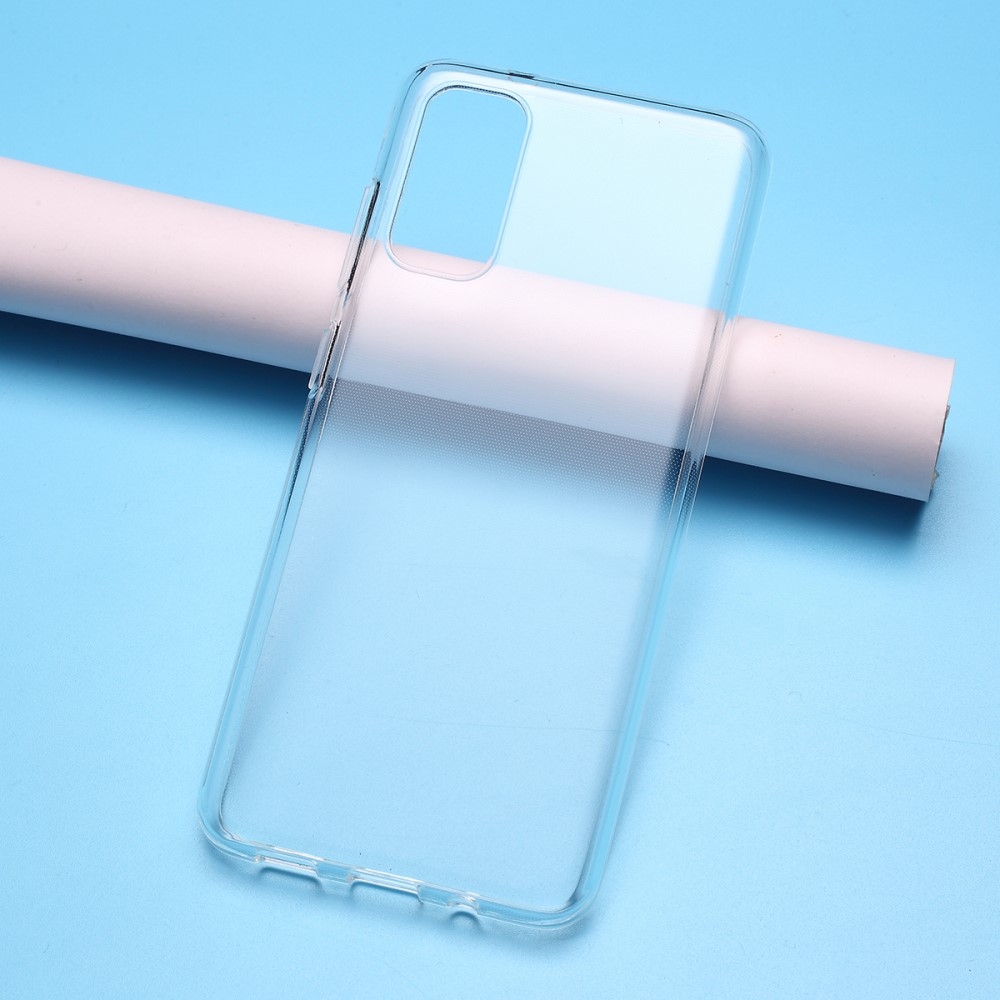 Samsung Galaxy S20 / S20 5G - Blødt shockproof cover/etui - Transparent