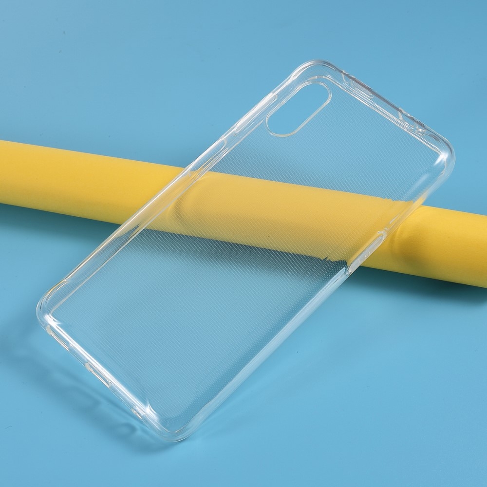 Samsung Galaxy Xcover Pro - Shockproof gummi cover - Transparent