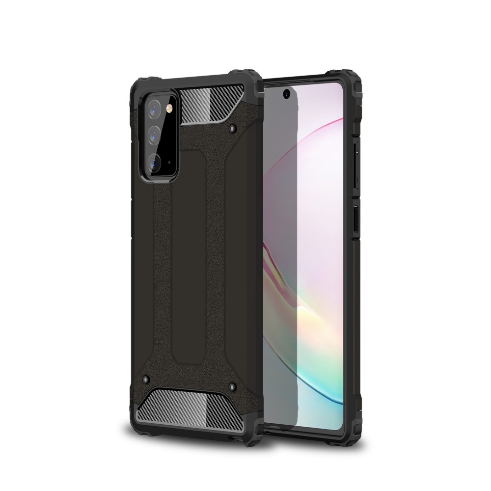 Samsung Galaxy Note 20 / Note 20 5G - Armor Guard Hybrid cover - Sort
