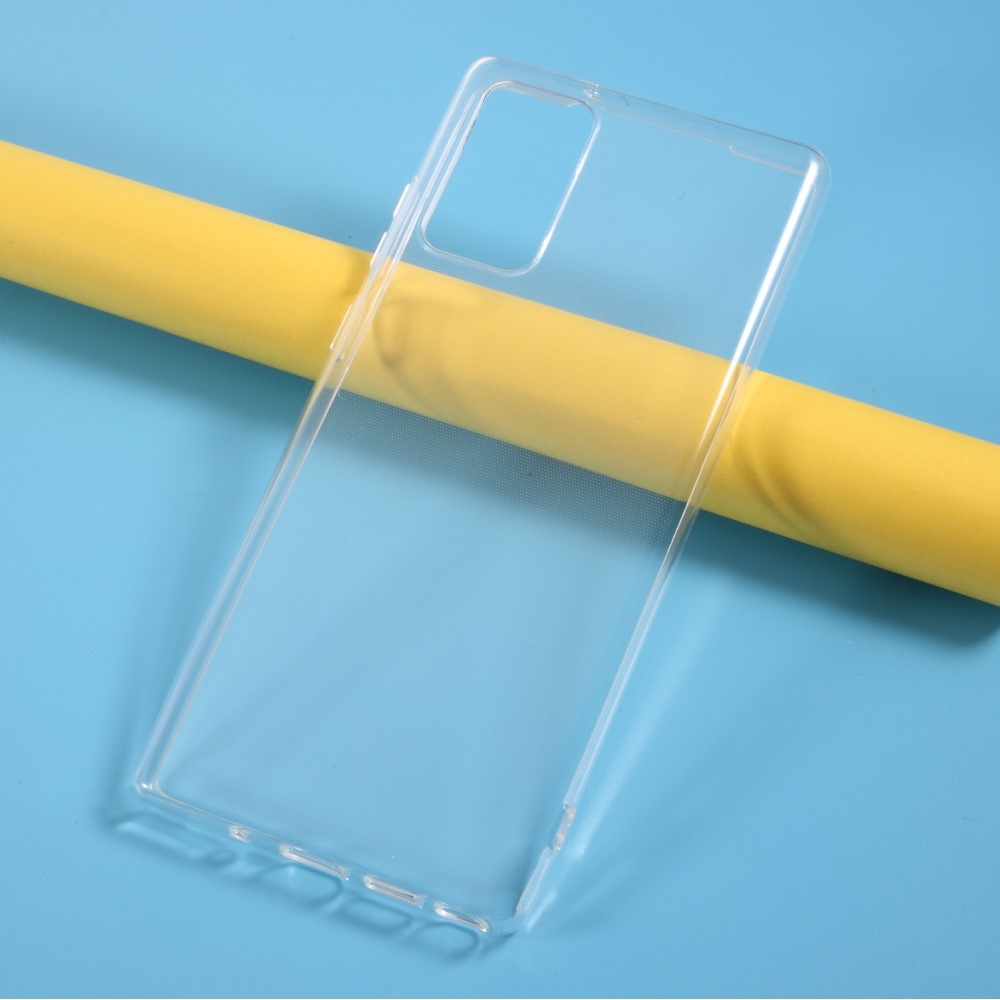 Samsung Galaxy Note 20 / Note 20 5G - Shockproof gummi cover - Transparent