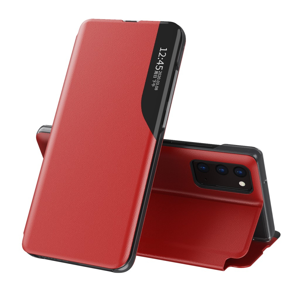 Samsung Galaxy A32 5G - View Window læder cover - Rød