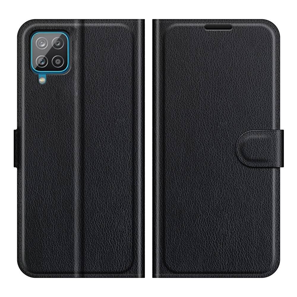 Samsung Galaxy A22 4G - Læder cover / pung - Sort