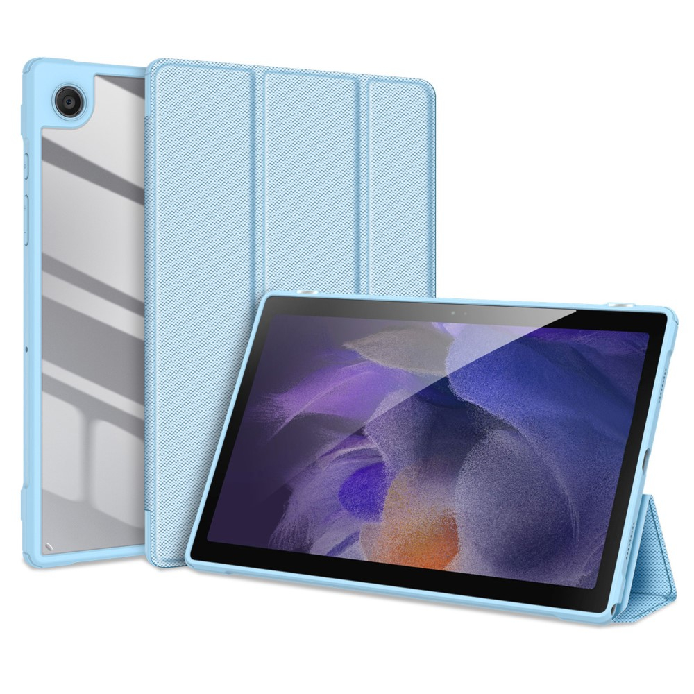 Samsung Tab A8 10.5 (2021) - DUX DUCIS Toby Tri-Fold læder cover - Blå