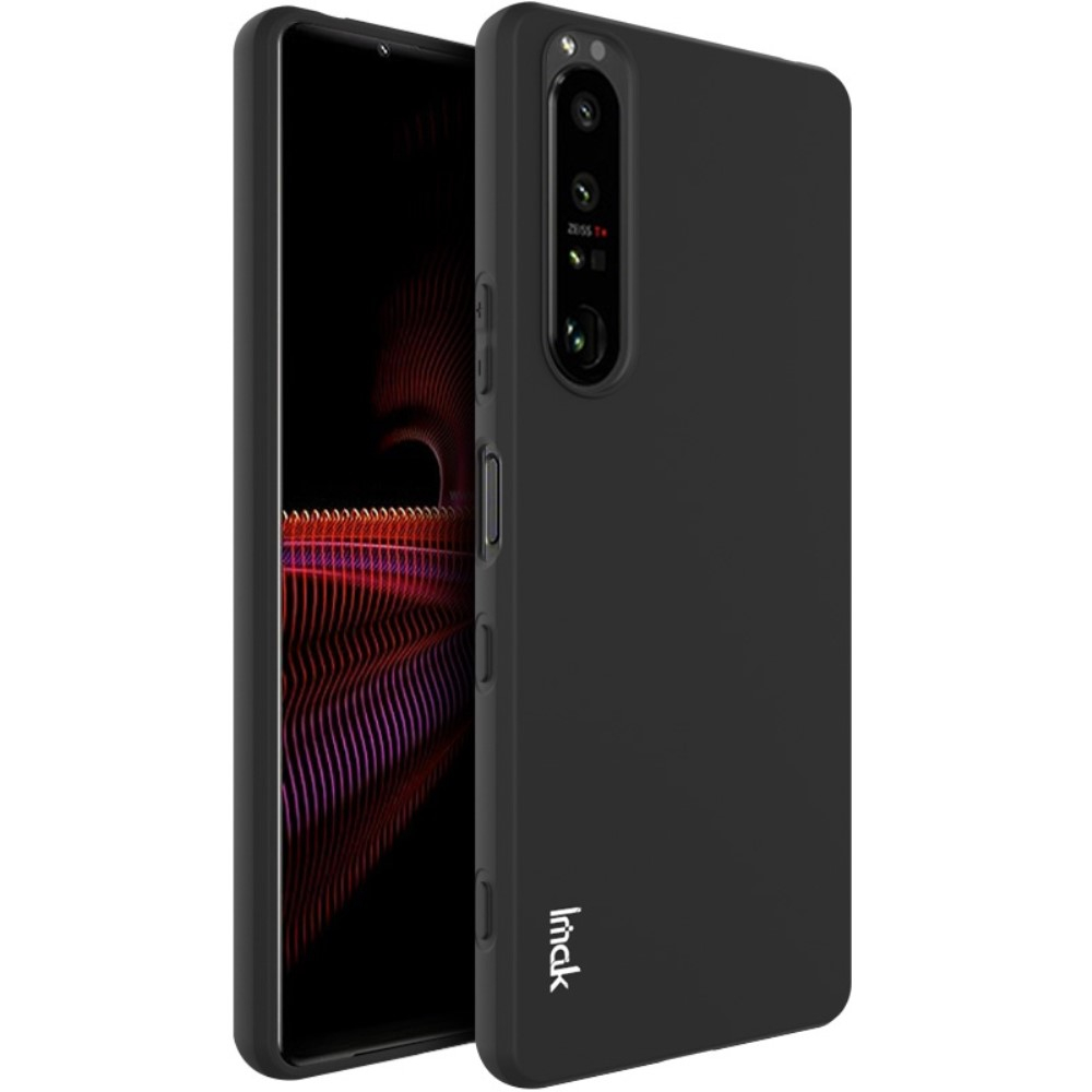 Sony Xperia 1 III - IMAK UC-3 gummi cover - Sort