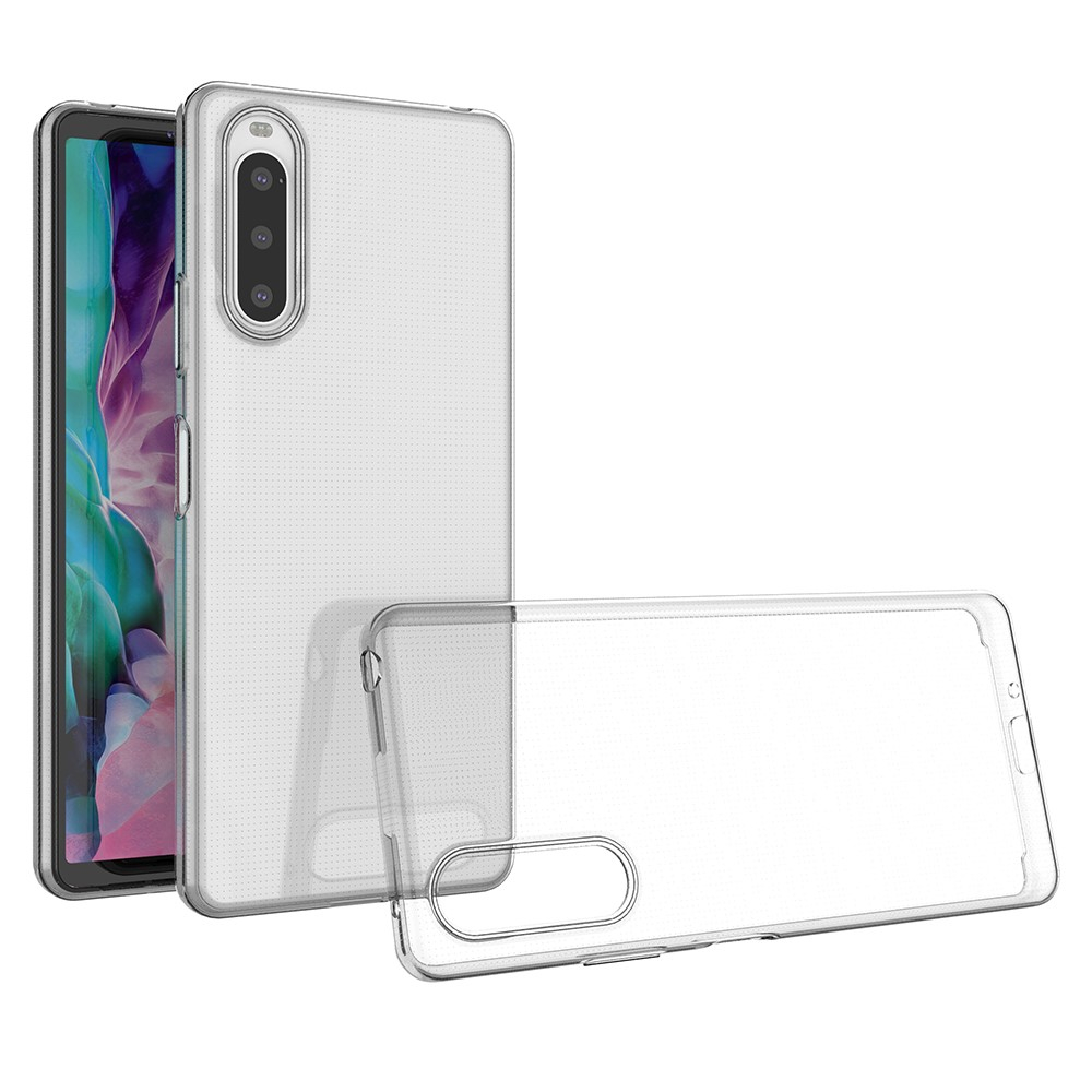 Sony Xperia 10 IV - Slim gummi cover - Transparent