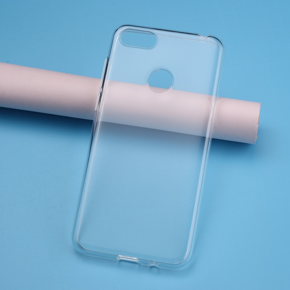 Motorola E6 Play - Shockproof gummi cover/etui - Transparent