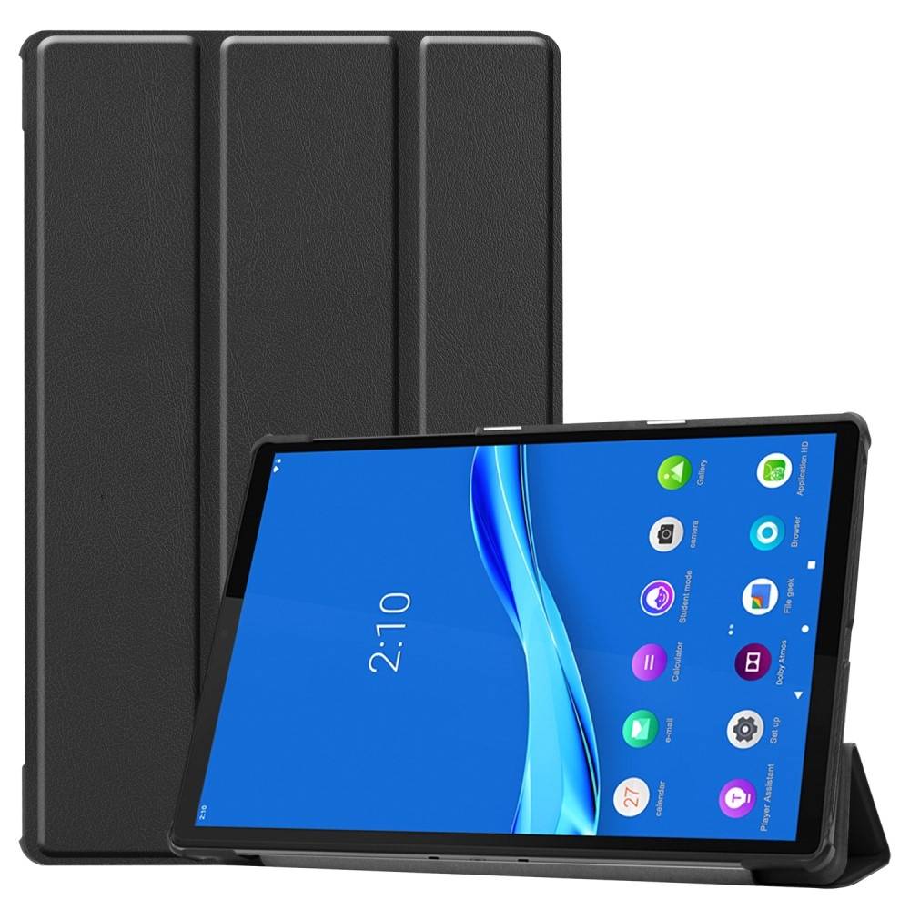 Lenovo Tab M10 Plus / Tab M10 FHD Plus - Tri-Fold læder cover - Sort