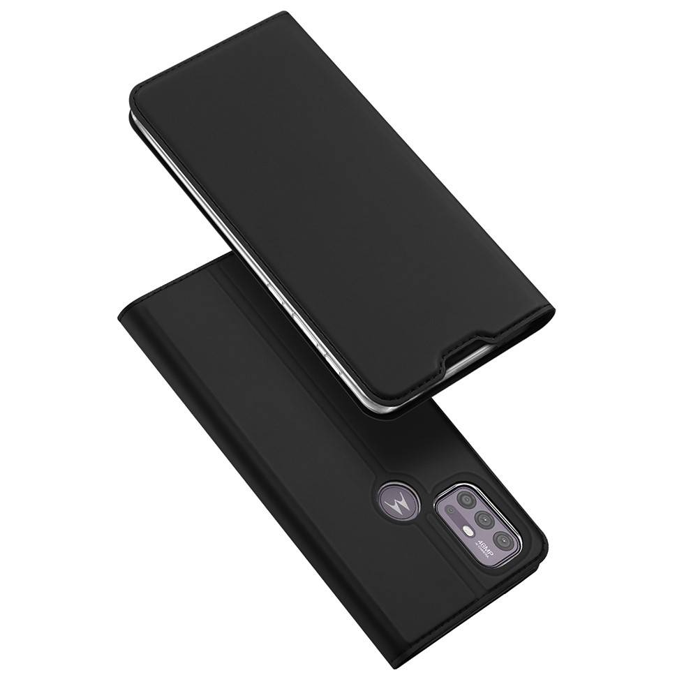 Motorola G10/G30 - DUX DUCIS skin pro læder cover - Sort