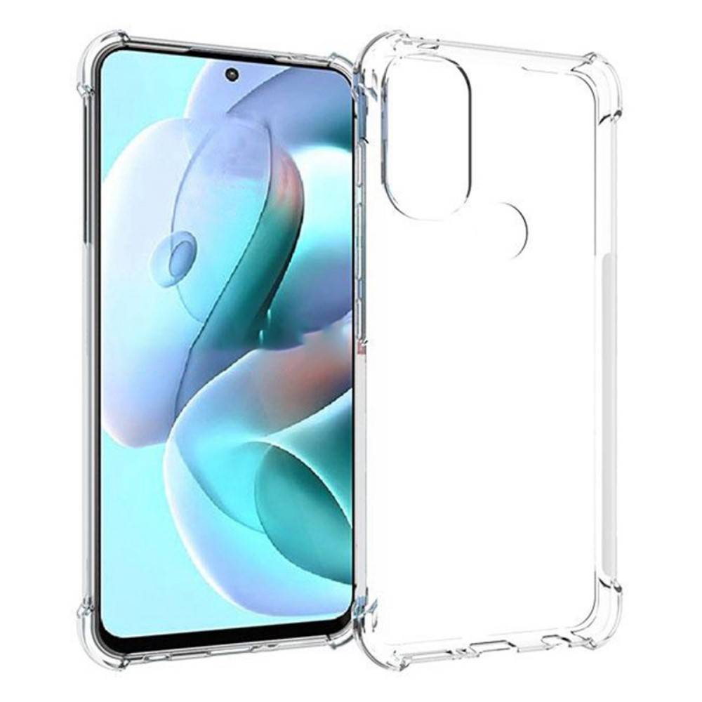 Motorola G71 5G - Shockproof gummi cover - Transparent