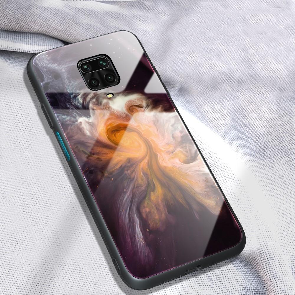 Xiaomi Redmi Note 9s/ Note 9 pro Max - Hard cover med bagside af hærdet glas - Marmor Design - Style C