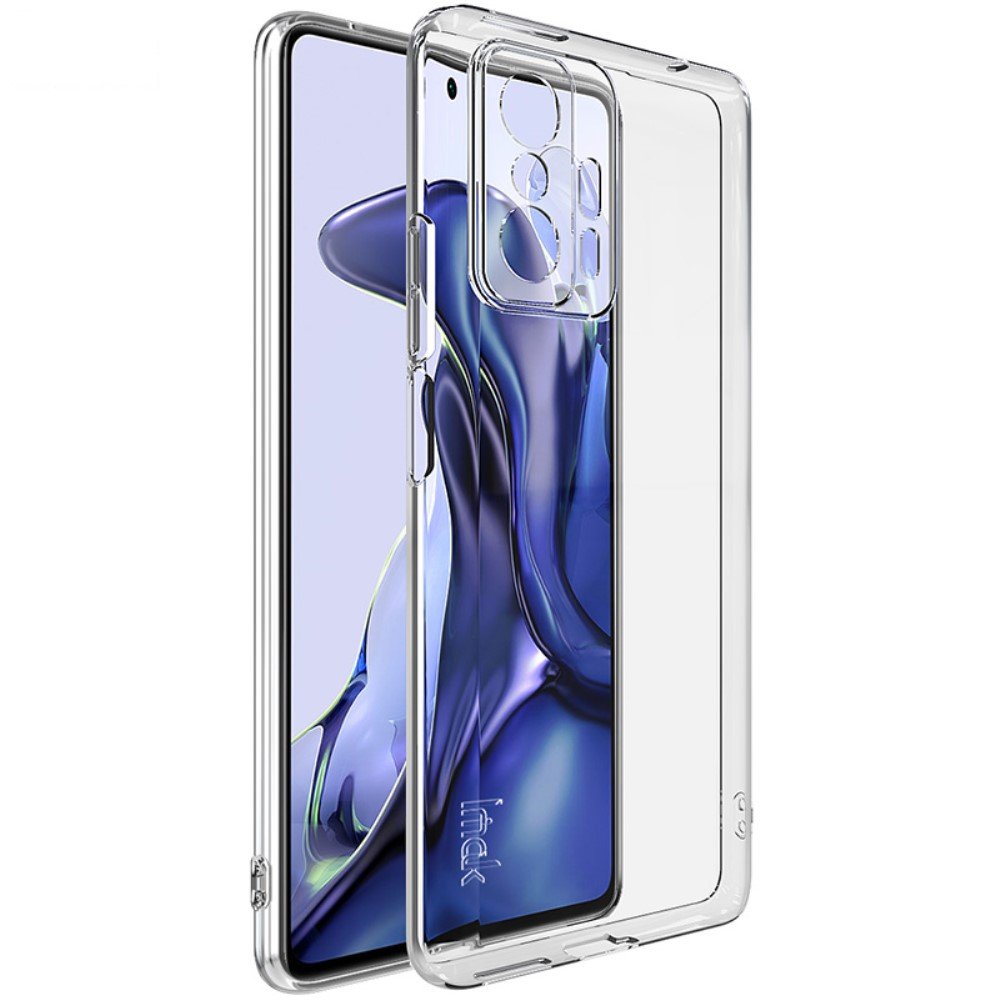 Xiaomi 11T/11T Pro - IMAK 5 Series gummi cover - Transparent