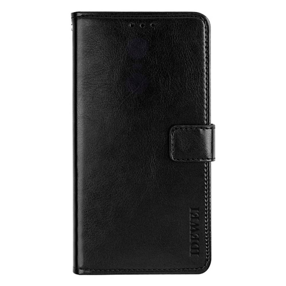 Xiaomi 12 Pro - IDEWEI læder cover / pung - Sort