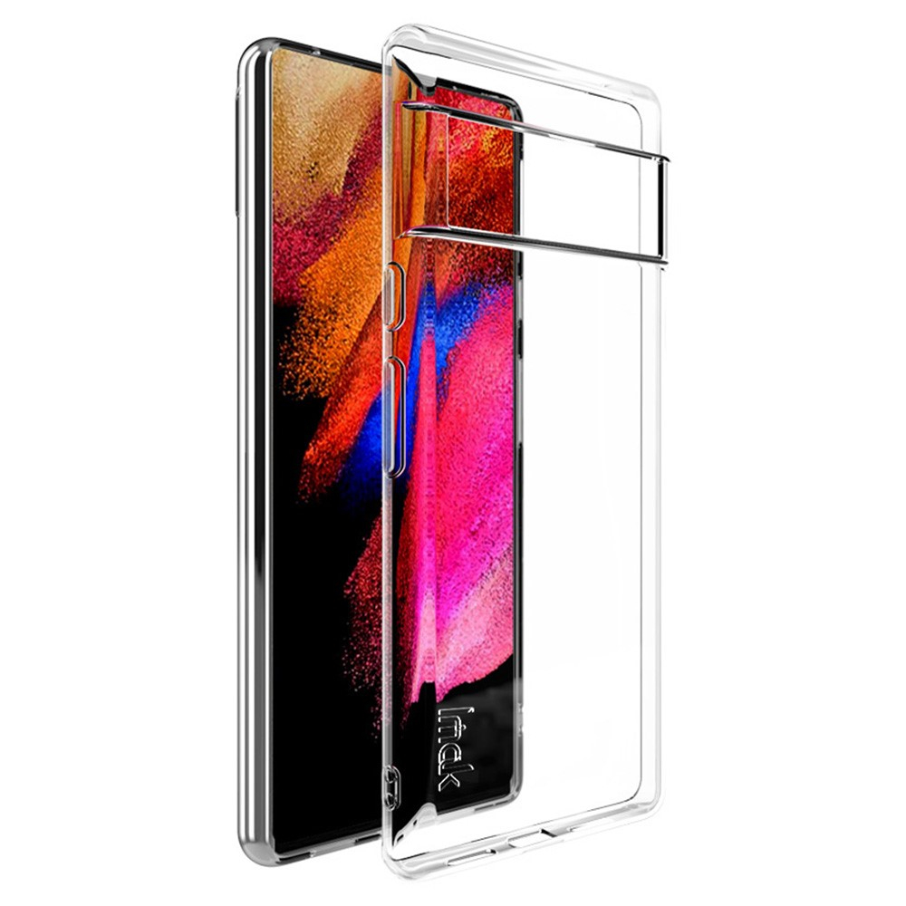 Google Pixel 6 Pro - IMAK series 5 gummi cover - Transparent