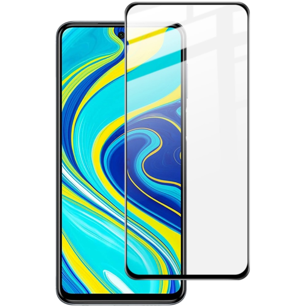 Xiaomi Redmi Note 9s/Note 9 Pro/Note 9 Pro Max - IMAK hærdet beskyttelsesglas - komplet dækning