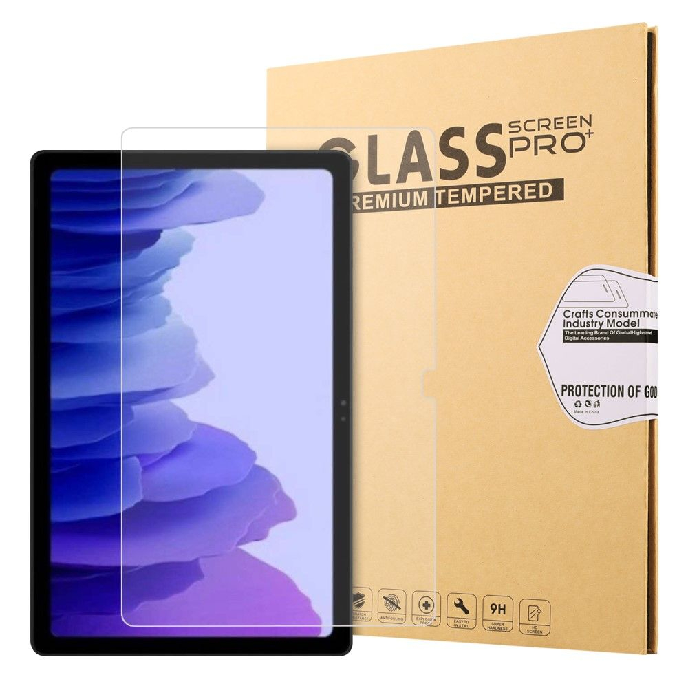 Samsung Galaxy Tab A7 10.4 (2020/2022) - Hærdet beskyttelsesglas med komplet dækning