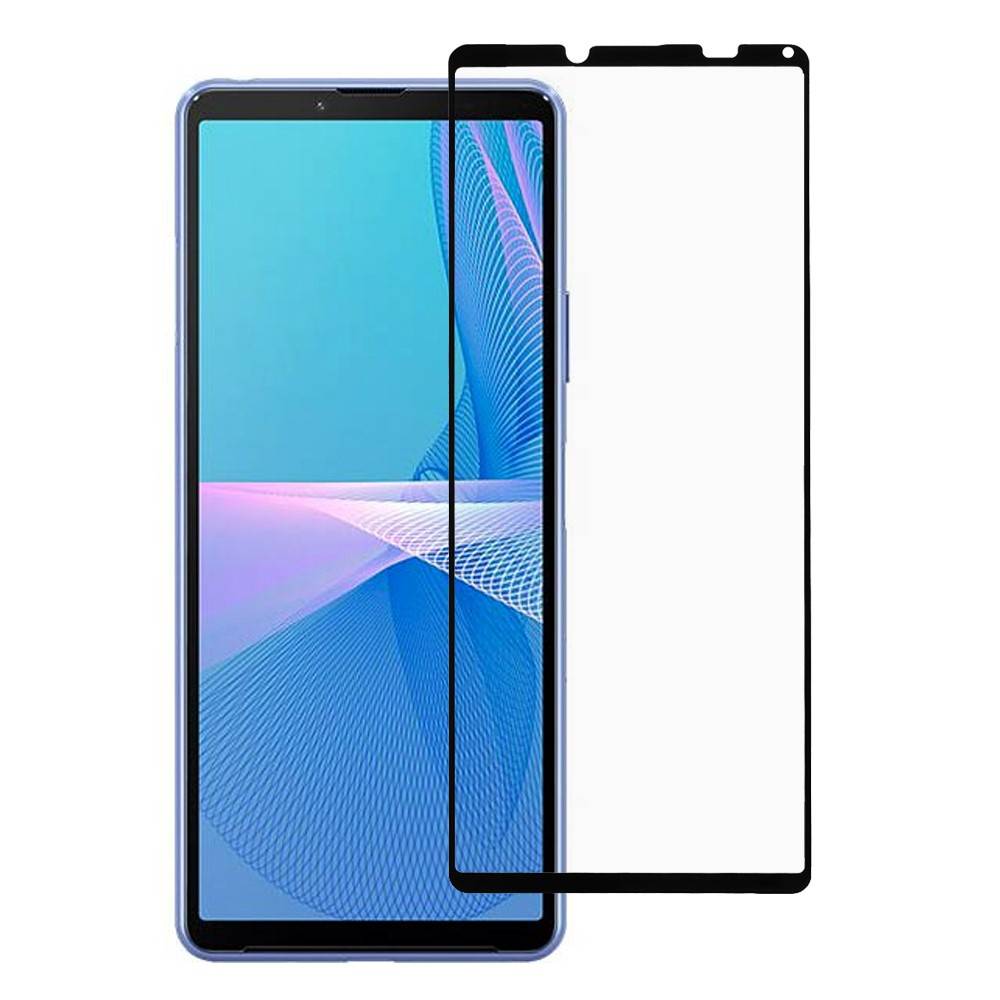 Sony Xperia 10 III 5G - Premium hærdet beskyttelsesglas med komplet dækning