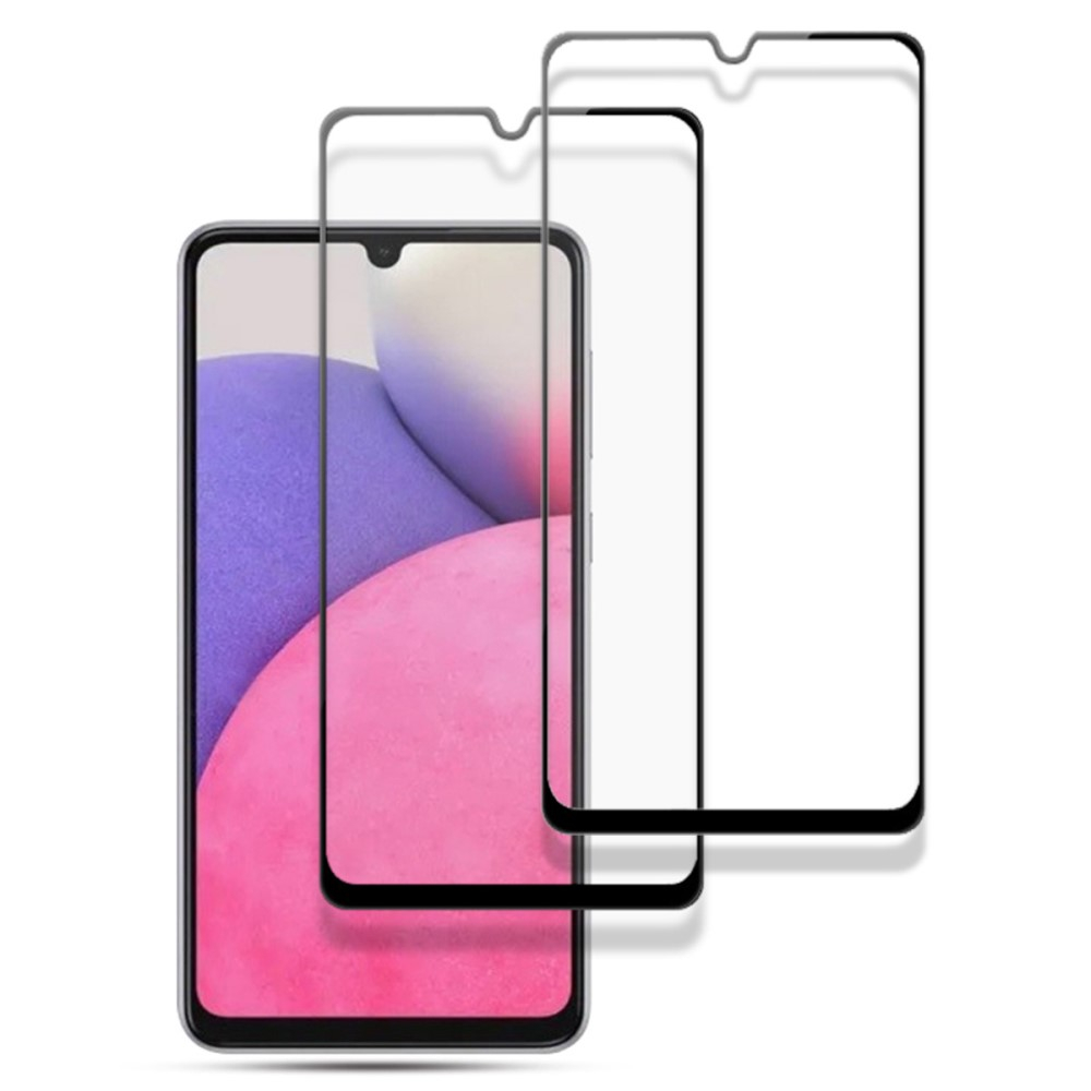 Samsung Galaxy A33 5G - AMORUS premium hærdet beskyttelsesglas med komplet - 2 stk.