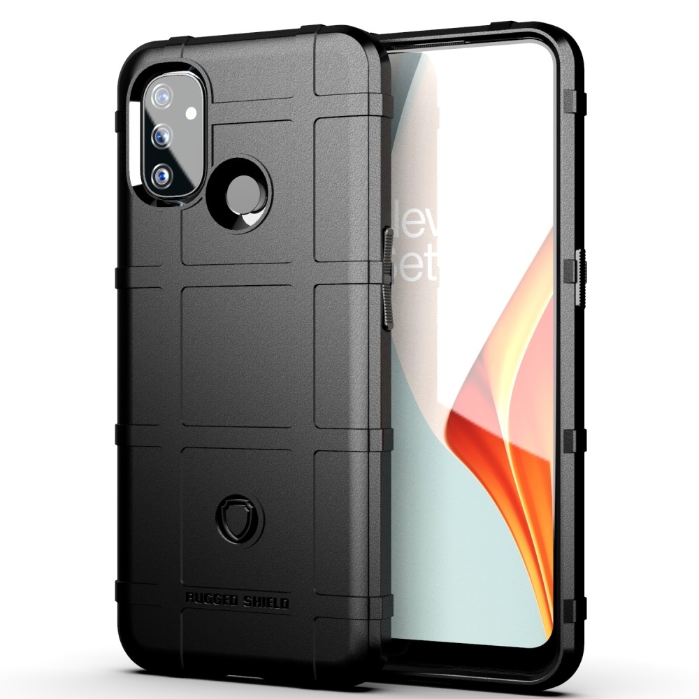 OnePlus Nord N100 5G - SHIELD Gummi cover - Sort