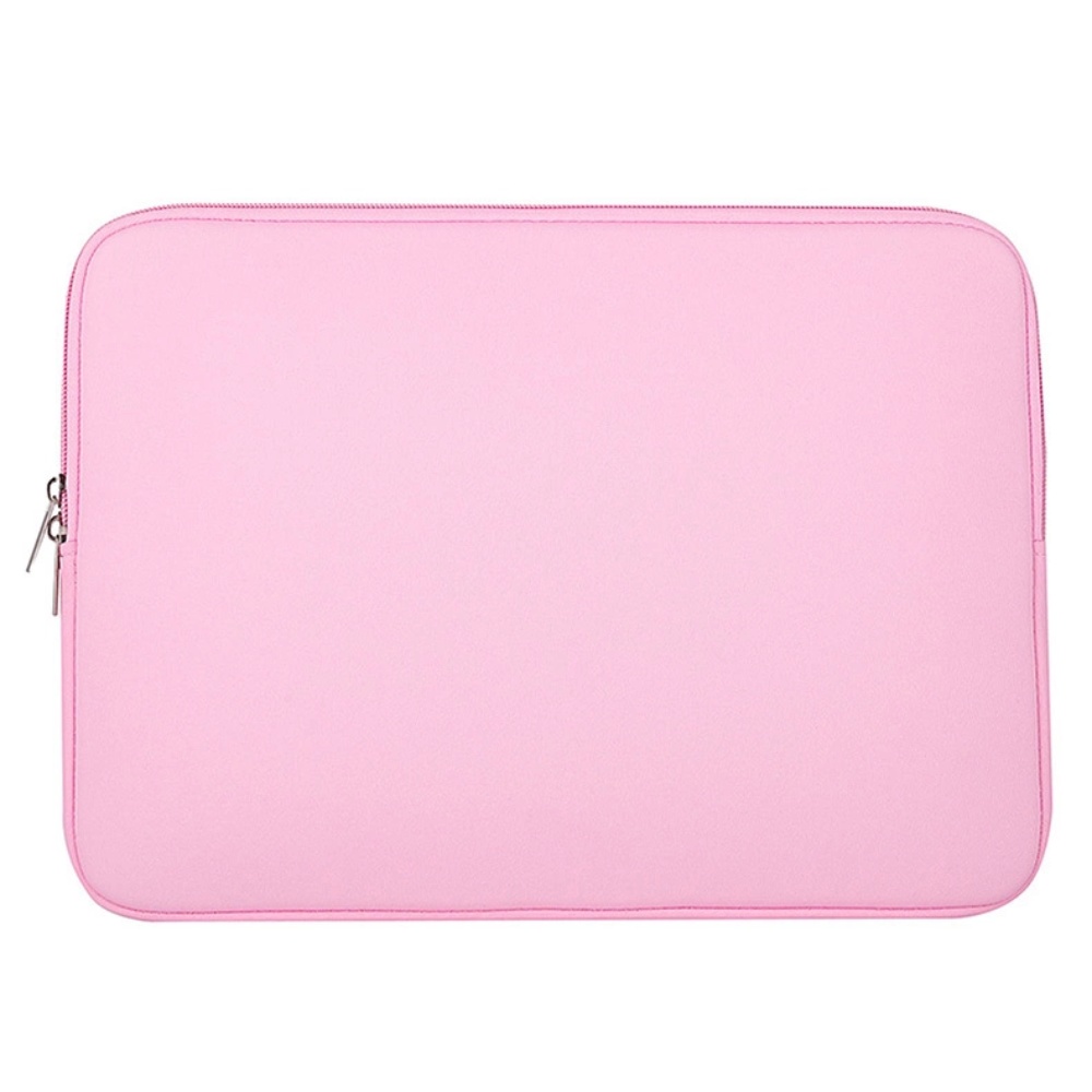 Etui Hurtel Uniwersalne etui torba na laptopa 15,6'' wsuwka tablet organizer na komputer rózowy