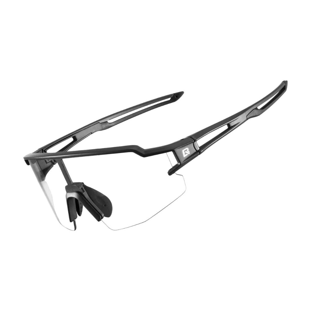 Rockbros cykelbriller med fotokromiske linser og UV400 beskyttelse - Sort