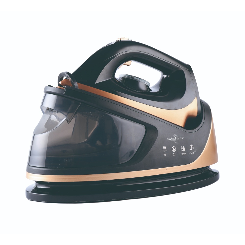 Swiss Haus dampstrygejern / dampstation 2250W / 1.1L - Lugano Collection